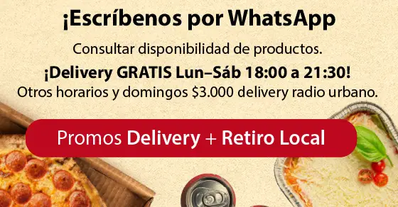 Promo Delivery y Retiro Local